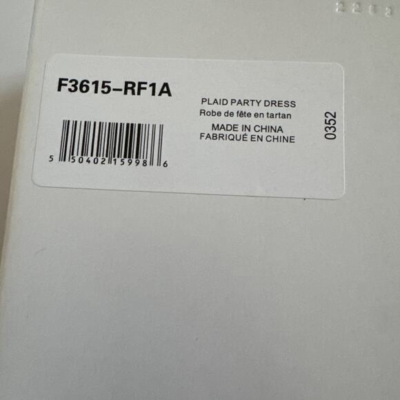 American Girl Doll Plaid Party Dress Outfit Retired NO Barette EUC Clothes - Picture 8 of 10